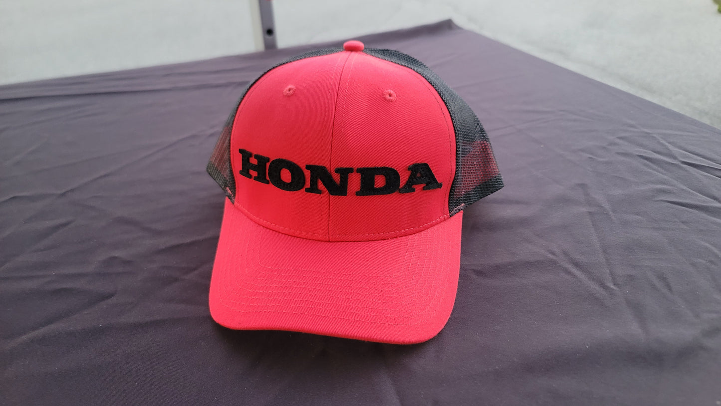 Marine Honda Hat Red