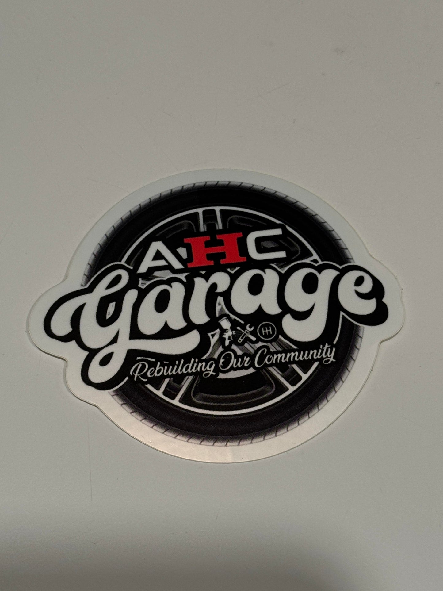 AHC garage decal Sticker