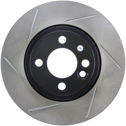 Stoptech Front Left Slotted Rotors for using Spoon Calipers on 4 Lug Application