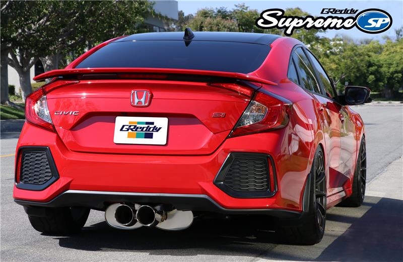 Greddy Supreme SP Exhaust System for 2017-2021 Honda Civic Si Sedan