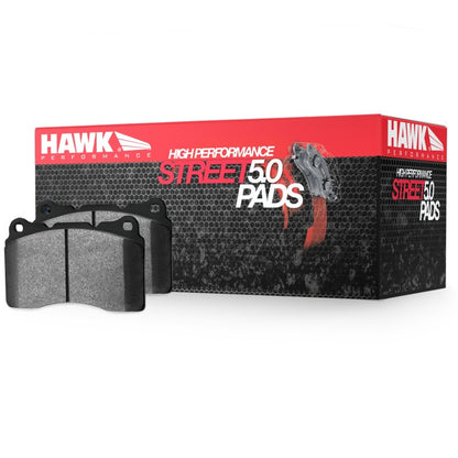 Hawk HPS 5.0 Rear Brake Pads for 06-11 Civic Si / 97-01 Integra Type-R / 02-06 RSX / 04-08 TSX / 03-07 Honda Accord / 97-01 Prelude / S2000 | HB145B.570