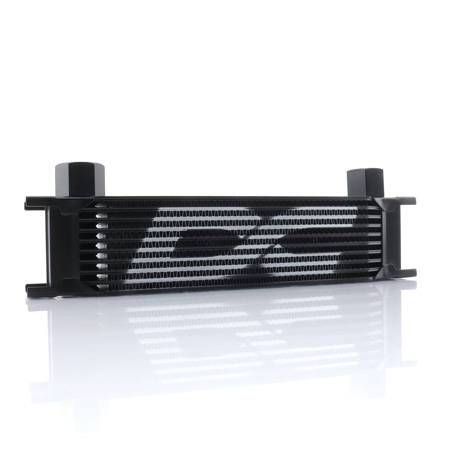 DC Sports Oil Cooler No Fittings DC SPORTS 10 ROW UNIVERSAL OIL COOLER; BLACK