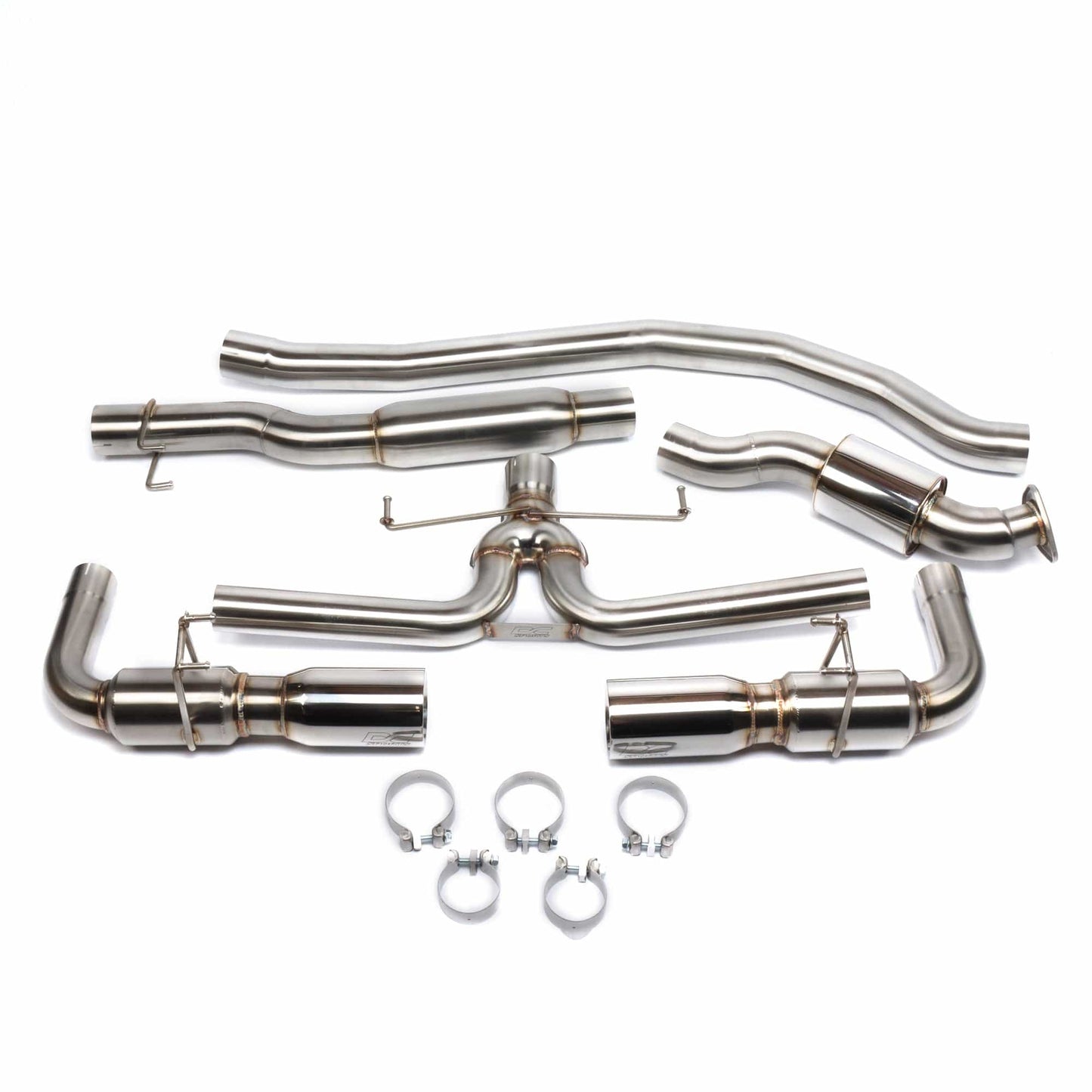 DC Sports Exhaust Polished DC Sports Exhaust System for 22+ Honda Civic Si