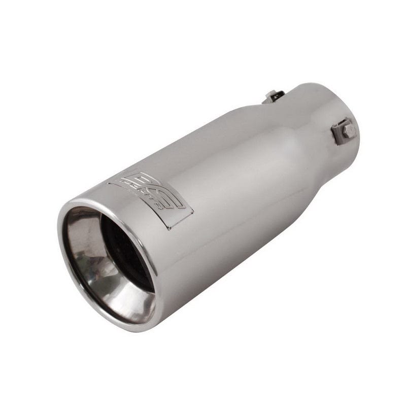 DC Sports Exhaust DC Sport Polished Stainless Universal Bolt On Exhaust Tip 2.875" Inlet 3.75" Outlet