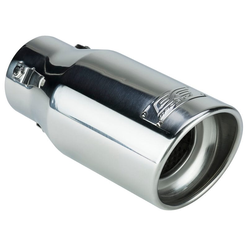DC Sports Exhaust DC Sport Universal Bolt On Exhaust Slant Cut Tip 2.875" Inlet 3.87" Outlet