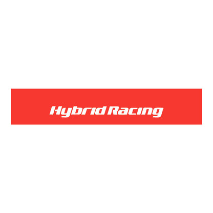 Hybrid Racing Tribute Windshield Sunstrip Red HYB-STI-00-03