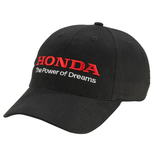 The Honda Power of Dream Hat Tie Back Hat Black