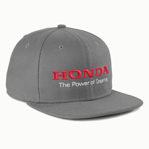 Honda Power of Dreams Grey Flat Bill Cap